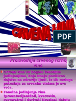  Proizvodnja Crvenih Vina 