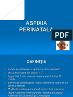 Curs 3.1 Asfixia Perinatala