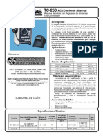 Ficha Tecnica Soldadora TC-260