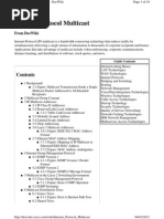 Wiki Internet Protocol Multicast