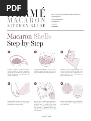 Pierre Herme Macaron Kitchen Guide