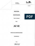 Manual Engrapadora Brevetti AZ40