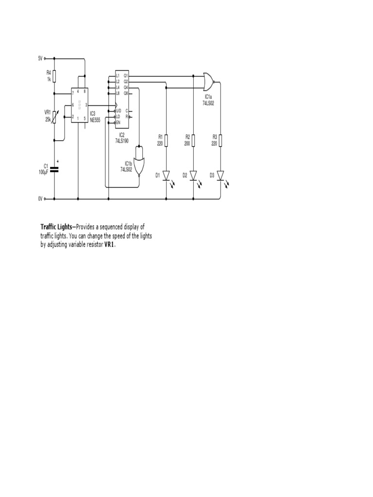 Circuit Wizard Traffic Lights PDF PDF