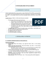 RSQ Consolidated Style Sheet Final Version Amended