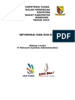 Informasi IT Network System Administration Kab. Bandung 2015