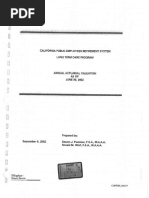 2002 Towers Perrin Actuary Report