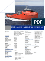 Anchor Handling Tug Supplier 200 DS