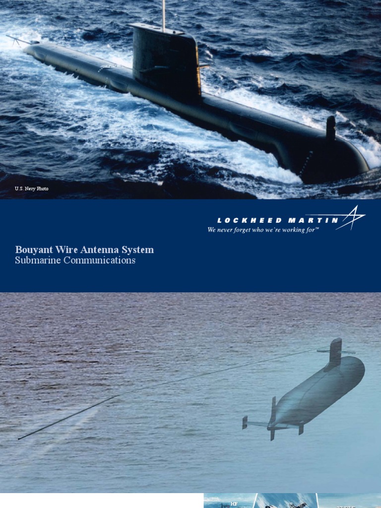 Buoyant Wire Antenna System Submarines Antenna (Radio)
