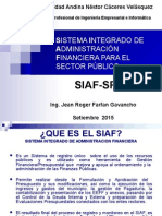 Sistema Integrado de Administración Financiera para el Sector Público (SIAF-SP