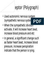 Lie Receptor (Polygraph)