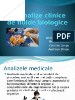 Analize Clinice