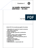 Manuales para gestión de carreteras: Especificaciones y diseño