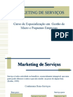 Marketing e Serviços