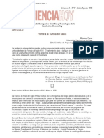 Ameghino CIENCIA HOY 47 - ARTICULO - Frente a La Tumba Del Sabio - 1