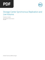 Compellent Synchronous Replication and Live Volume Solutions Guide