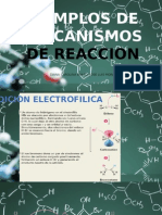 Mecanismos de Reaccion Ejemplos y Explicacion