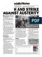 March and Strike Against Austerity: After Corbyn's Election - Seize The Time..