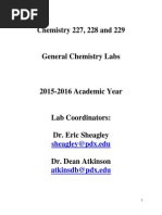 CH 227 Laboratory Manual