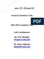 PCC General Chemistry Lab Manual