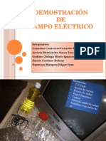 Demostración Campo Electrico