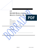 RD-020 Modelo Actual Del Negocio - AP