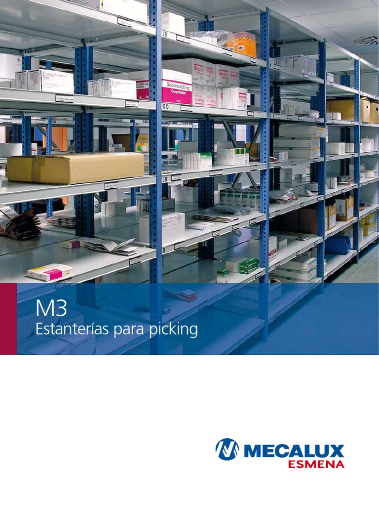 MECALUX Picking-M3 PDF | PDF | El plastico | Materiales de construcción