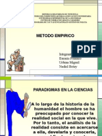 Ciencias paradigmas