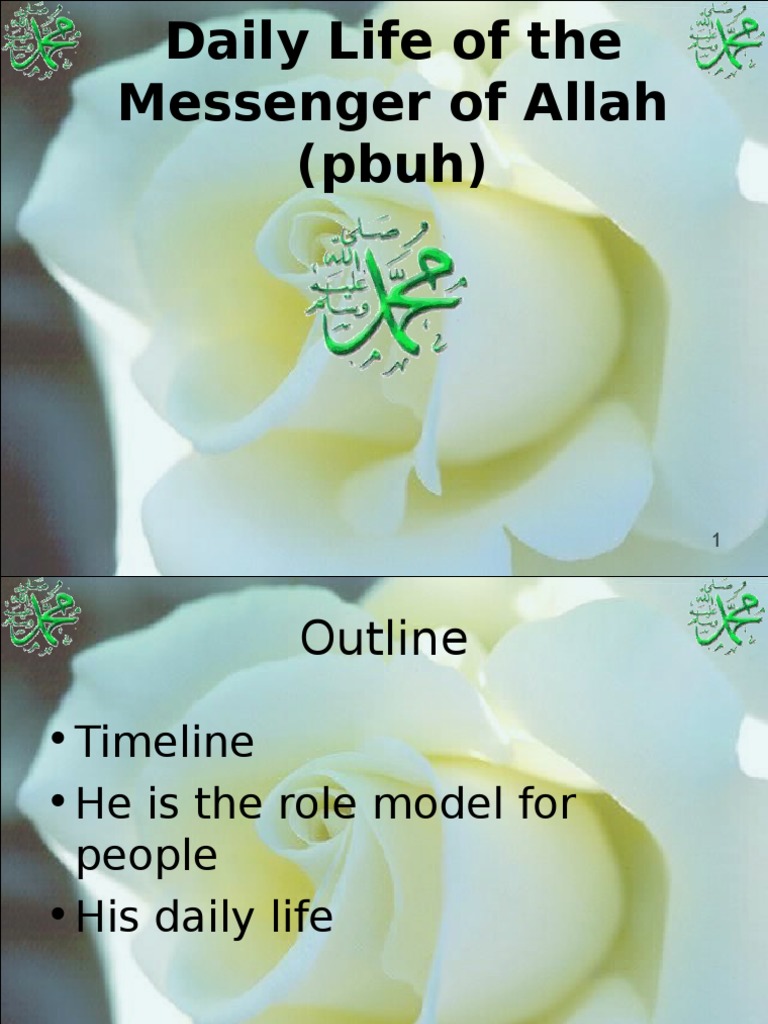 Daily Life of The Prophet | PDF | Muhammad | Quran