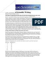 The Science of Science Writing