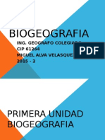 Biogeografia I