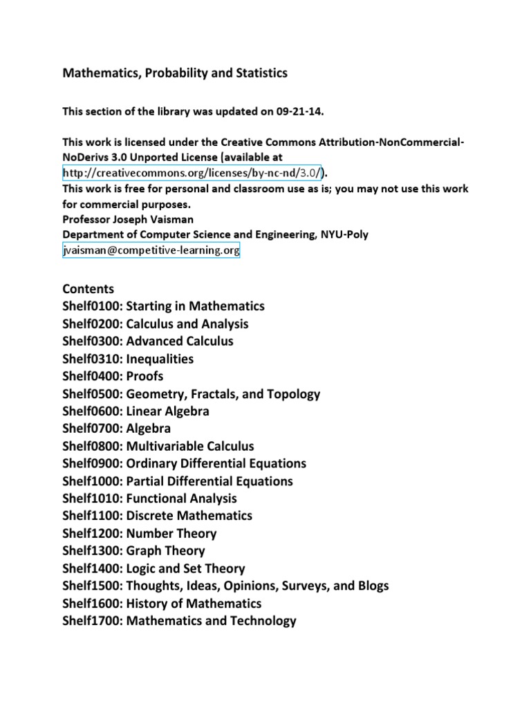 Mathematics | PDF | Combinatorics | Mathematical Analysis