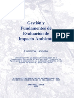Gestion y Fundamentos de Evaluación de Impacto Ambiental