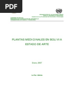 Plantas Medicinales Bolivia