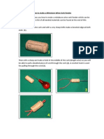 How To Make A Miniature Cork Fender