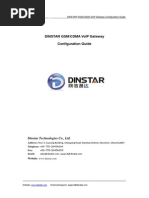 W0039 DINSTARGSM CDMAVoIPGatewayConfigurationGuide