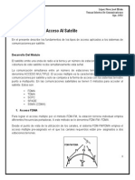 Tema VIII Tipos de Accesos Al Satelite