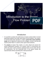 Introduction To The Power Flow Problem