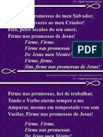 Firme nas promessas de Jesus