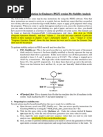 PSSE Intro Stabilty Instructions