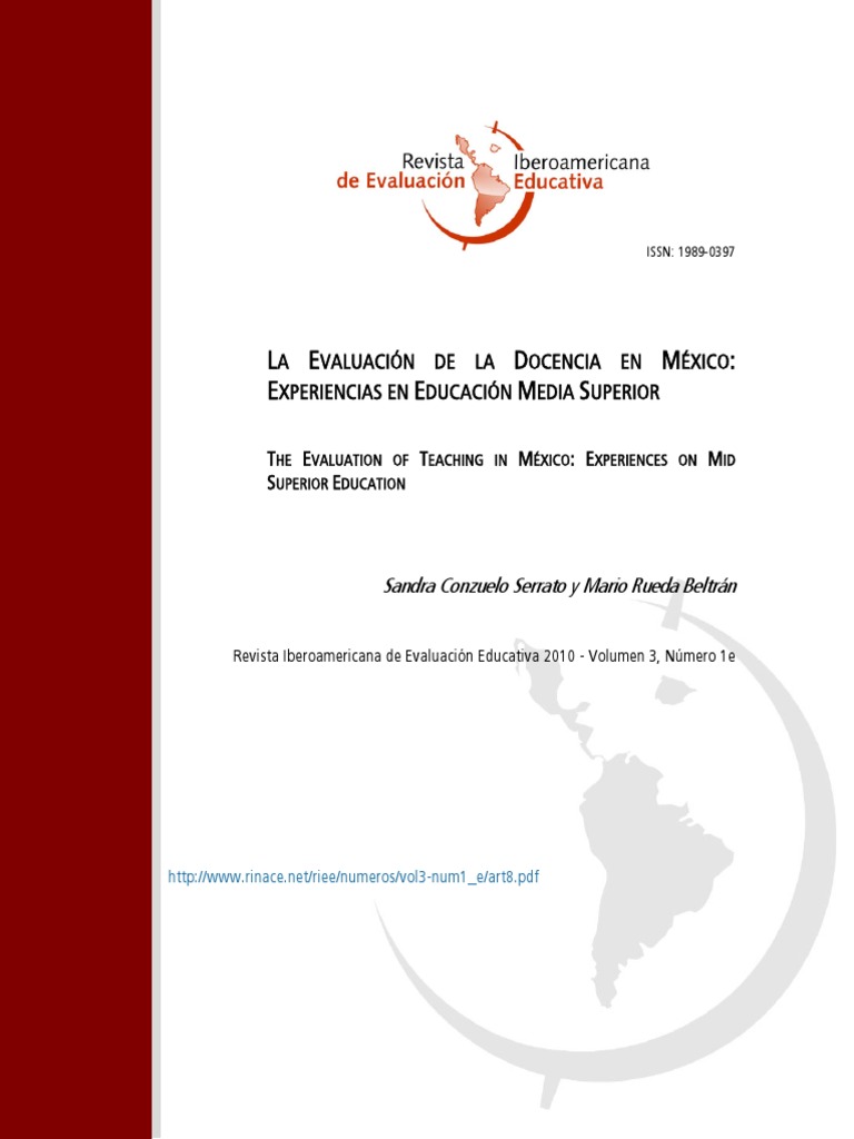 La Evaluacion Docente | PDF | Maestros | Evaluación