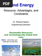 Wind Energy | PDF | Wind Power | Wind Turbine