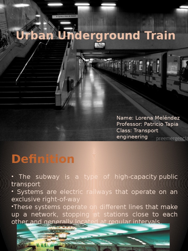 Overview of Urban Subway Systems | PDF | Art