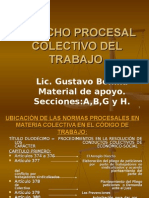 Derecho Procesal Laboral Colectivo Modificado. 27 Julio 2015. (2)