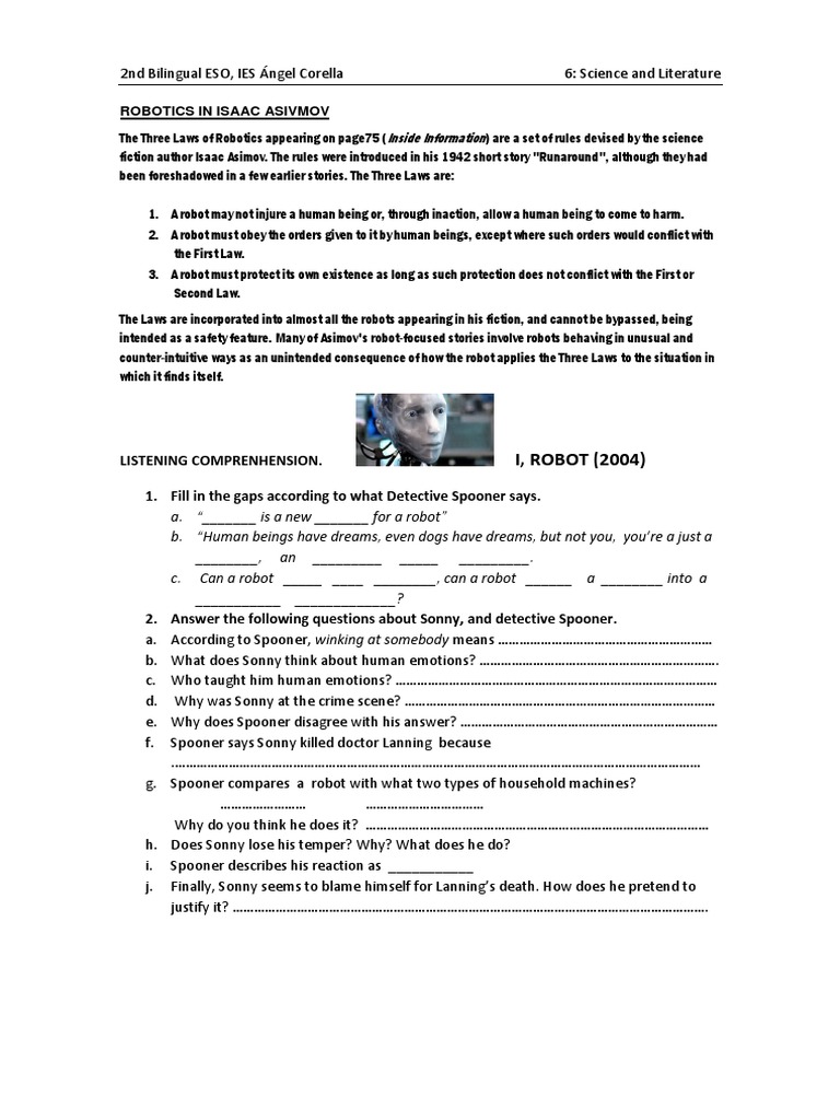 The Three Laws Of Robotics Pdf