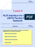 Lesson 8: HLR Interface For GPRS & UMTS Packet Core Network