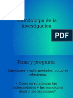 Metodologia de La Investigacion