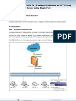 Configure Cyberoam As HTTP Proxy Server Using Single Port