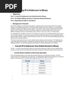 ITN801 - 8.2.1.8 - Converting IPv4 Addresses To Binary