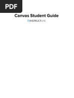 Canvas Student Guide