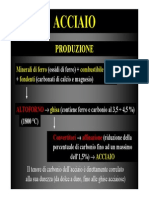 Acciaio - Produzione e Lavorazione